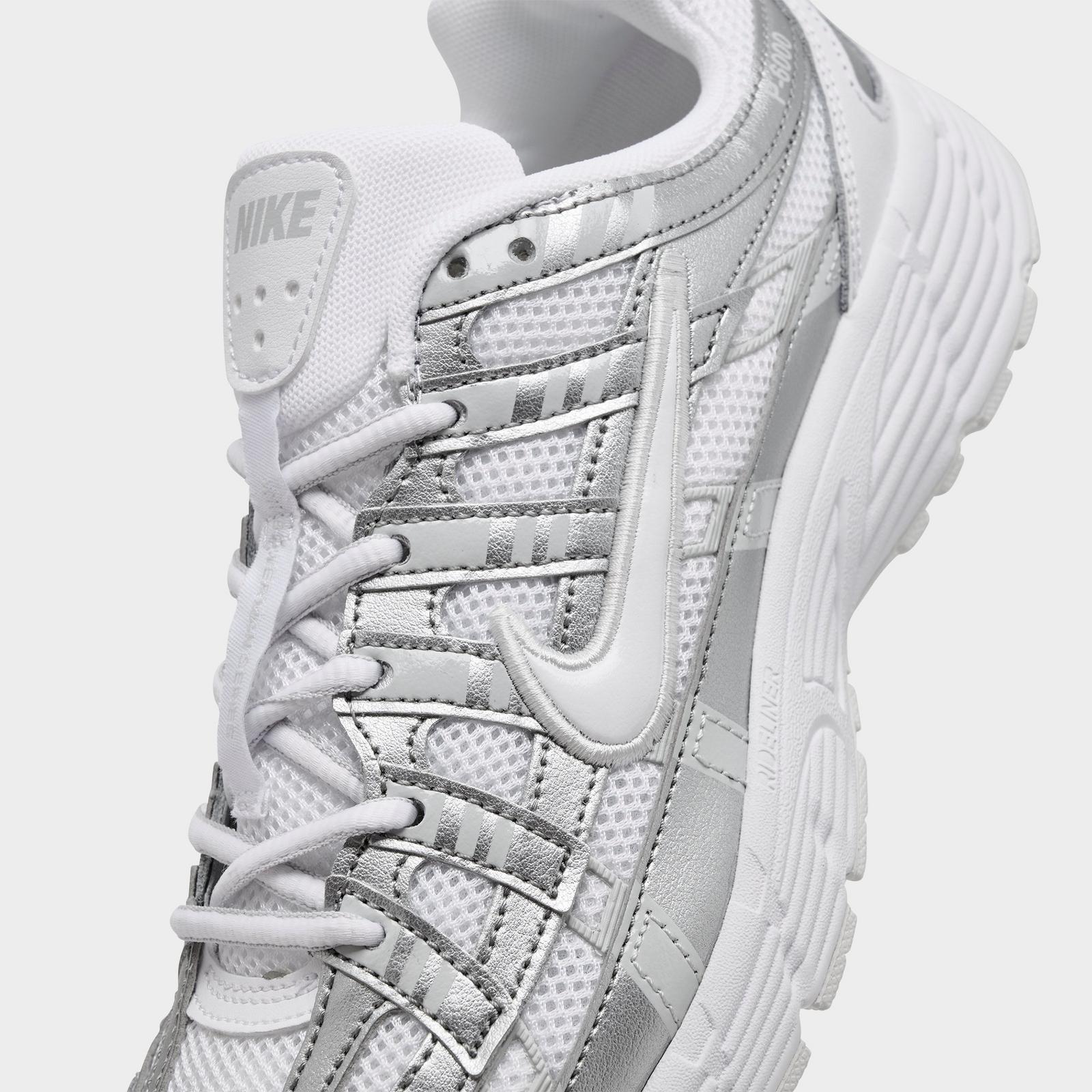 Big Kids' Nike P-6000 Casual Shoes - Grey Fog/Black/Anthracite/Volt (HV5064-104)