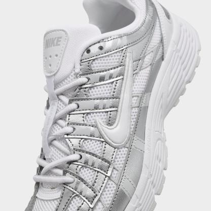 Big Kids' Nike P-6000 Casual Shoes - Grey Fog/Black/Anthracite/Volt (HV5064-104)