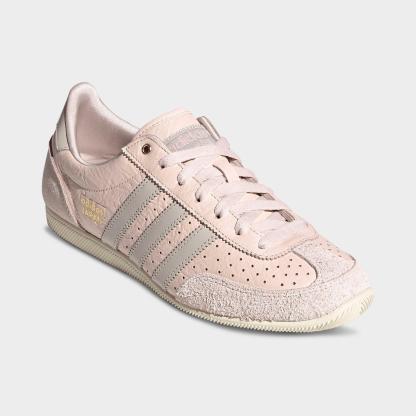 Women's adidas Originals Japan Casual Shoes - Part 1 - Wonder Quartz/Beige/Gold Metallic - Both shoes facing left