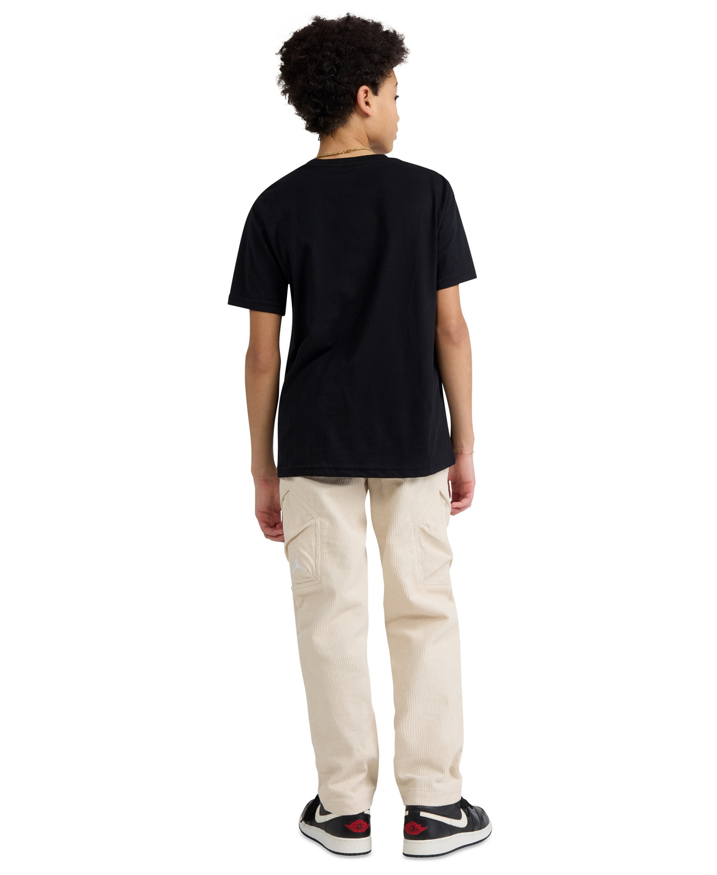 Jordan Boys' 8-20 Arched Swish 23 Short-Sleeve T-Shirt - Black