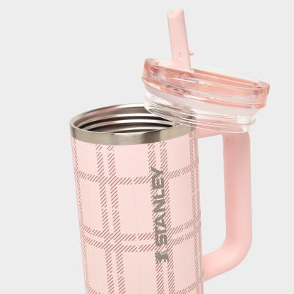 Stanley x Caitlin Clark Quencher ProTour Flip Straw Tumbler (30 oz) - Blossom Plaid