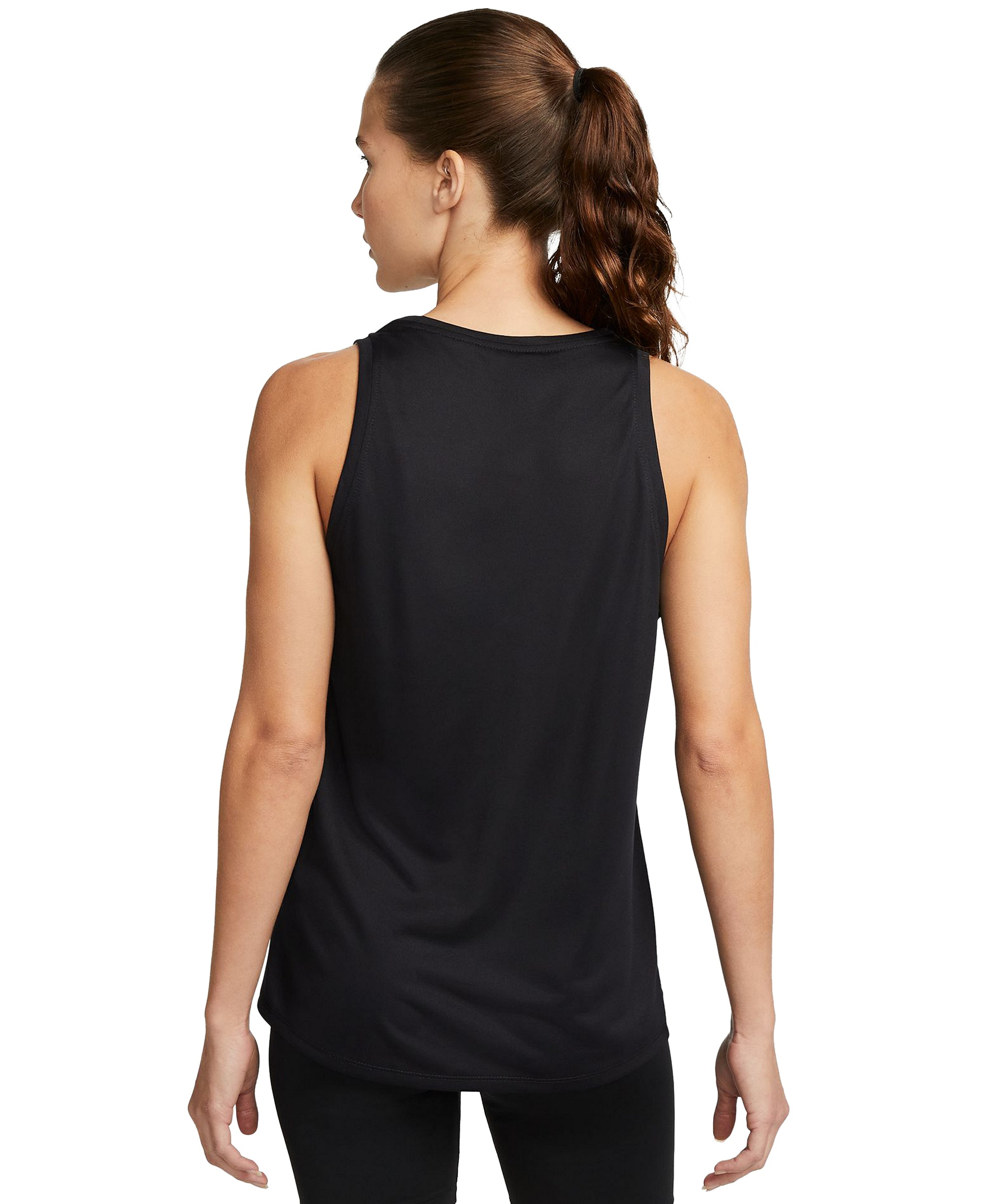 Nike Women's Dri-FIT Training Tank Top - Black/White