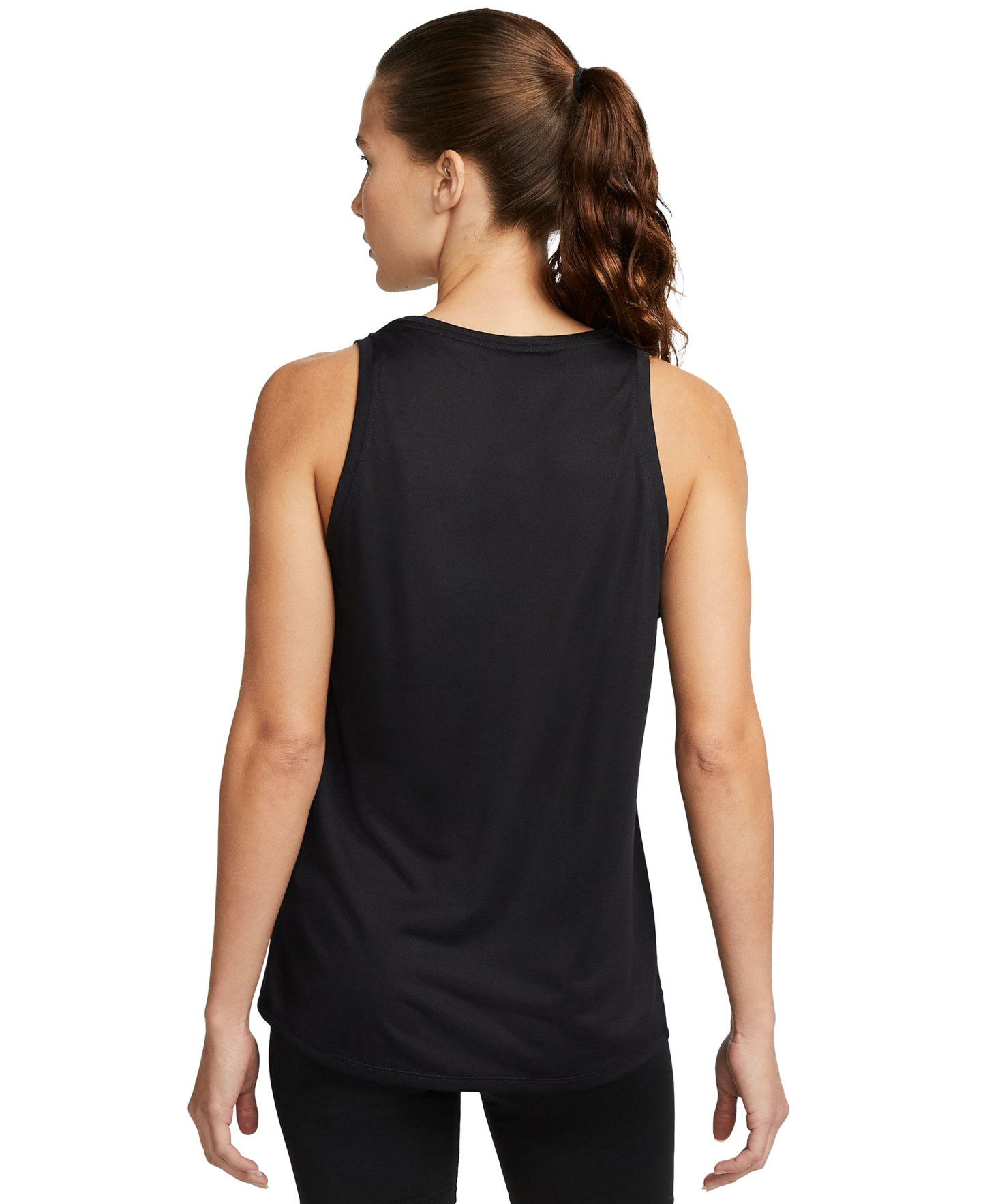 Nike Women's Dri-FIT Training Tank Top - Black/White