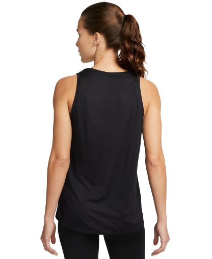 Nike Women's Dri-FIT Training Tank Top - Black/White