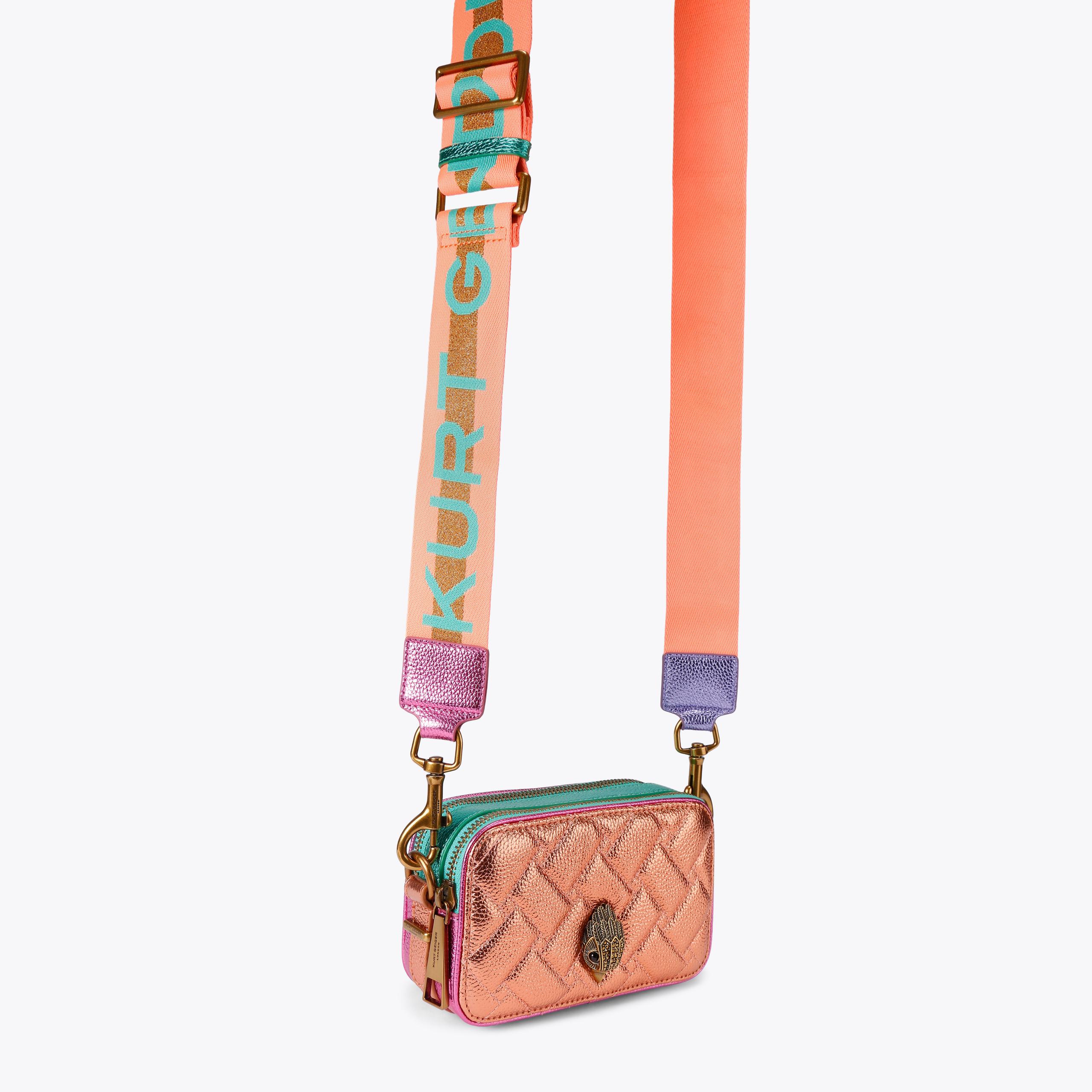 Kurt Geiger London Dual Zip Kensington Camera Bag - Multi Colored - view 3