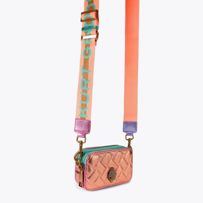 Kurt Geiger London Dual Zip Kensington Camera Bag - Multi Colored - view 3