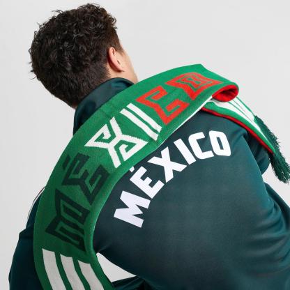 adidas FMF Mexico Scarf - Bold Green/Aurora Ivy - view 2