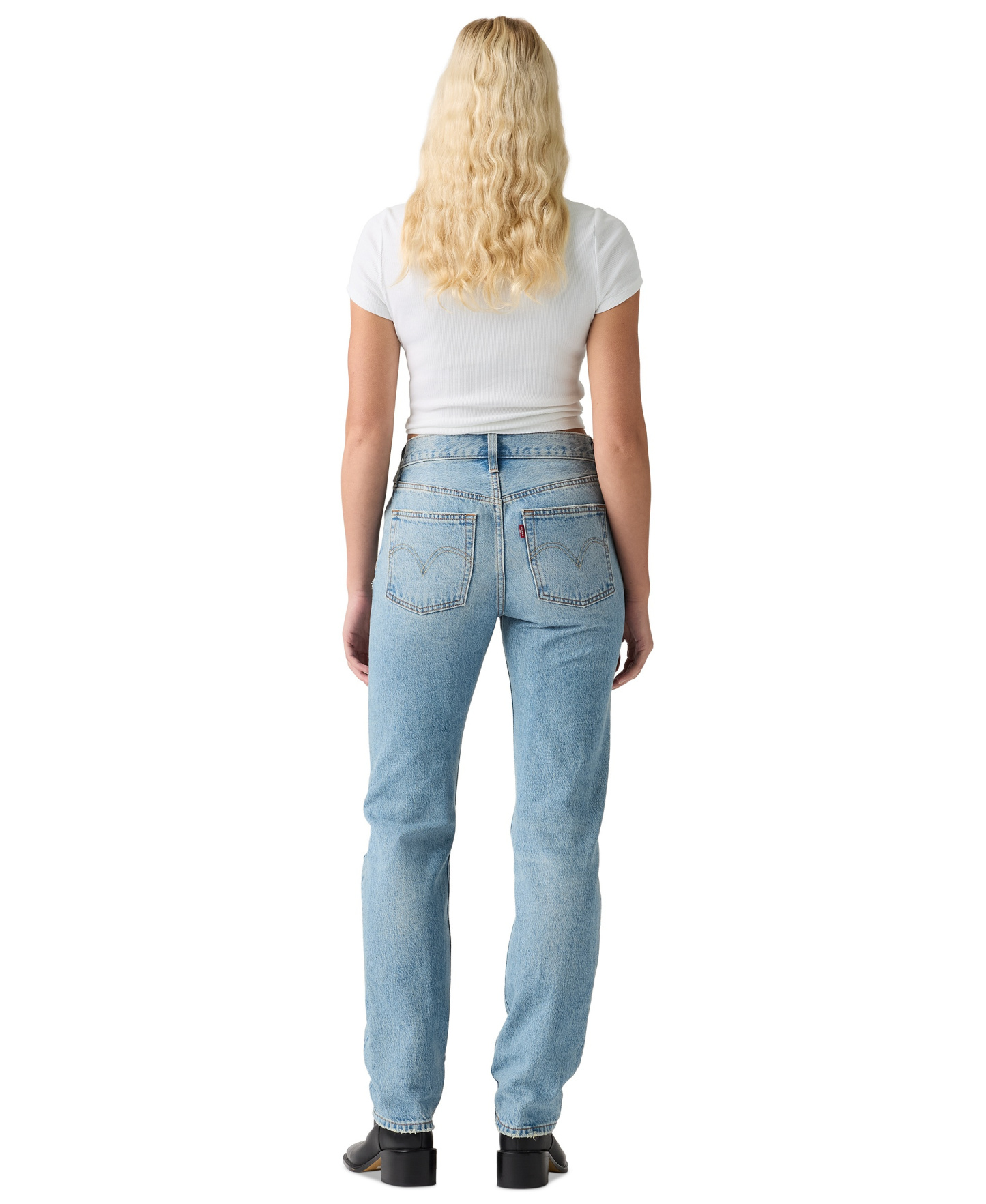Levi's Women's 501 Original-Fit Straight-Leg Jeans - Never Down