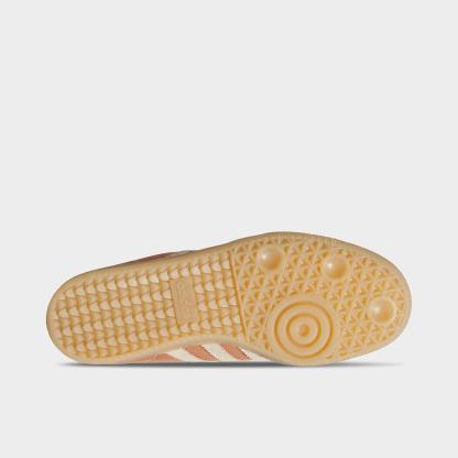 Women's adidas Originals Samba OG Casual Shoes - Part 3 - Clay Strata/Warm Vanilla/Light Purple - Bottom view