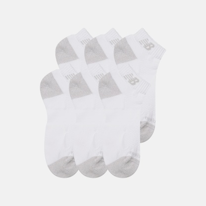 New Balance Active Low Cut Socks 6 Pack, LAS65203WT