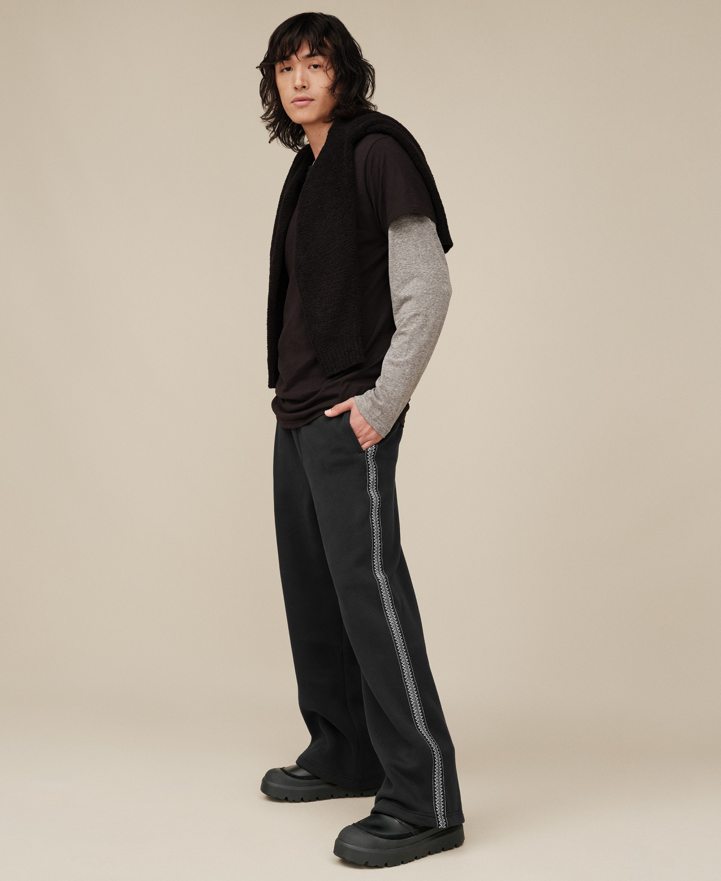UGG Men's Tasman Straight-Leg Pants - Tar