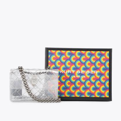 Kurt Geiger London Micro Vinyl Kensington Bag - Multi Colored - view 6