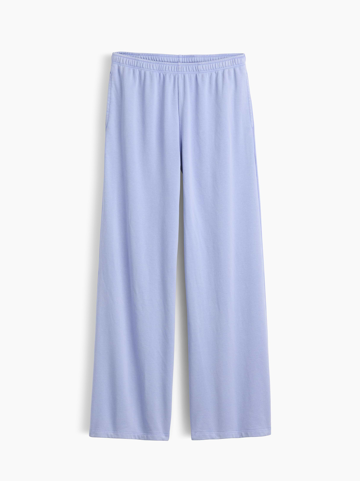 Mid Rise VintageSoft Terry Loose Sweatpants - Light blue