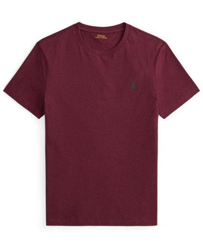 Polo Ralph Lauren Men's Embroidered Pony Classic-Fit T-Shirt - Spring Wine Heather