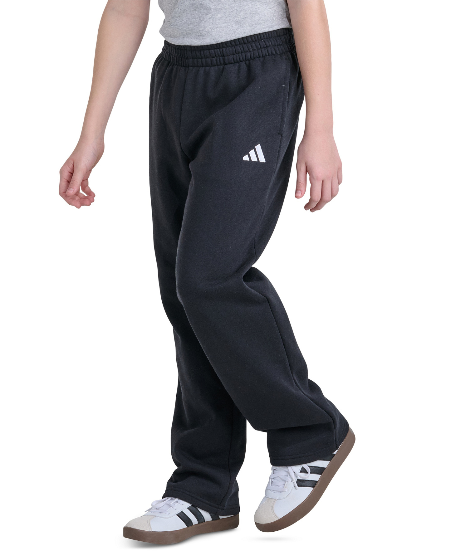 adidas Boys' 8-20 Pull-On Pant - Black