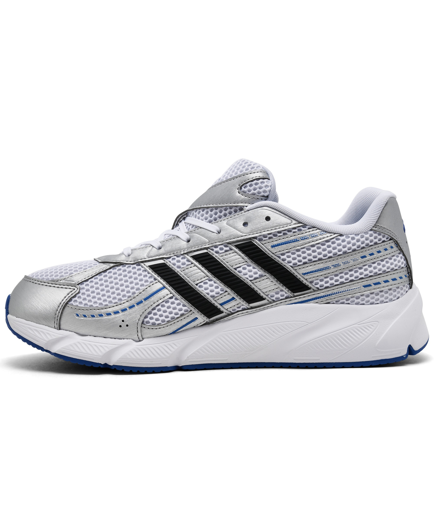 adidas Men's Technochaos 2000 Sneakers from Finish Line - White, Black, Silver