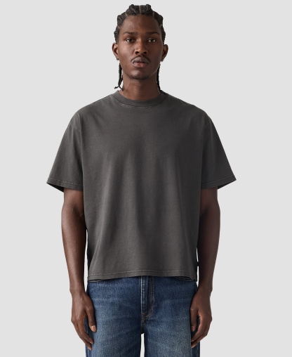 Levi's Men's Classic Cropped Boxy Short-Sleeve T-Shirt - Phantom