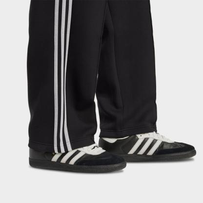 Men's adidas Originals adicolor Spacer Baggy Track Pants - Black - view 5