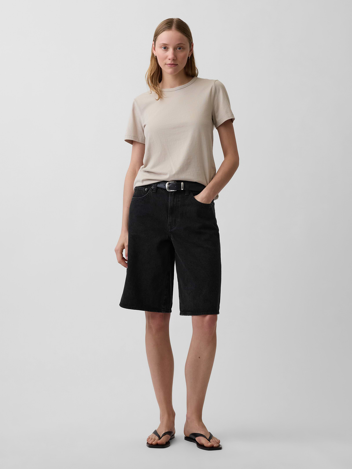 Organic Cotton VintageSoft T-Shirt - Cobblestone beige