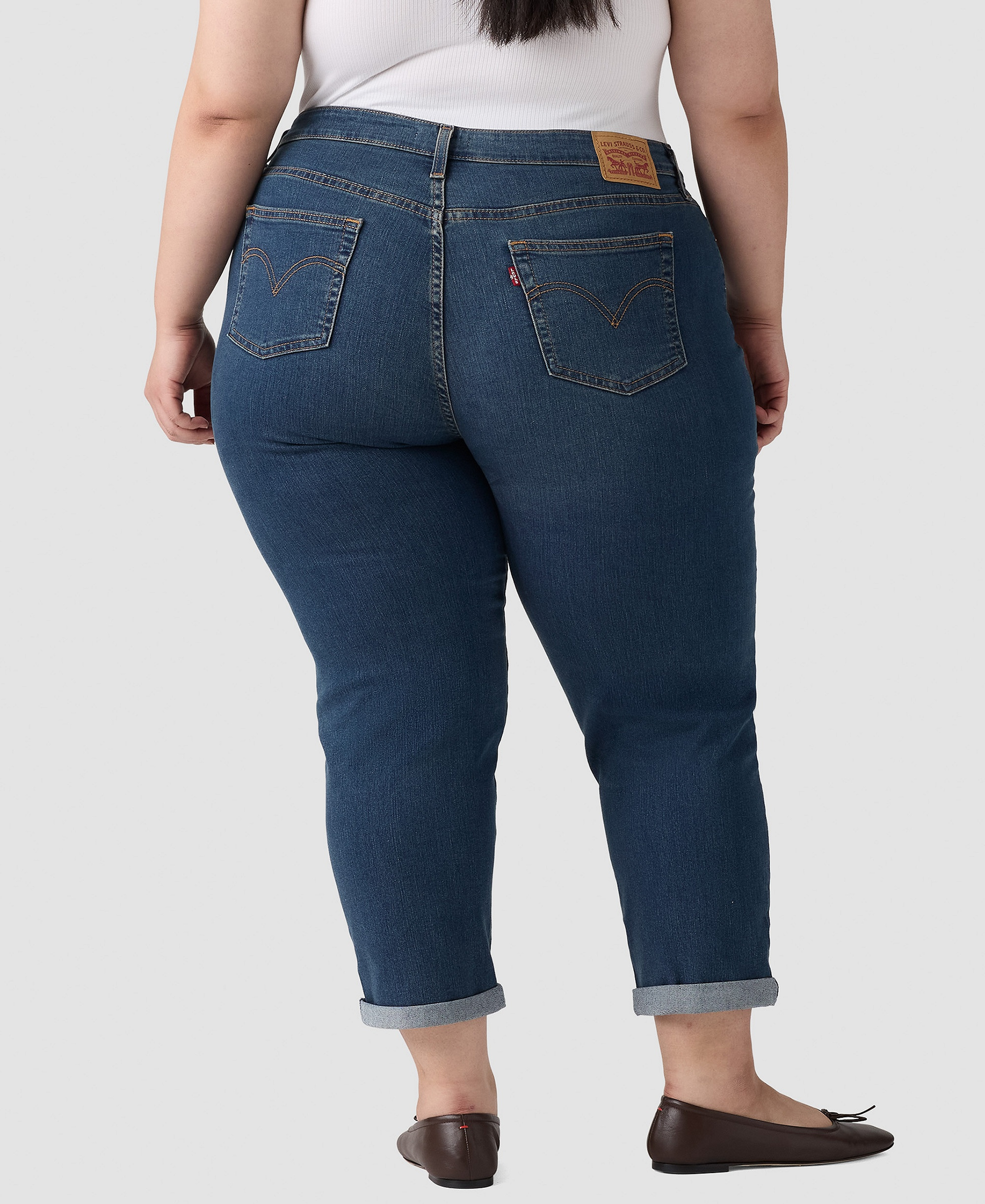 Levi's Women's Relaxed Boyfriend Tapered Leg Jeans - Working Late