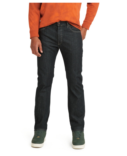 Levi's Men's 501™ Regular-Fit Button Fly Non-Stretch Jeans - Clean Rigid