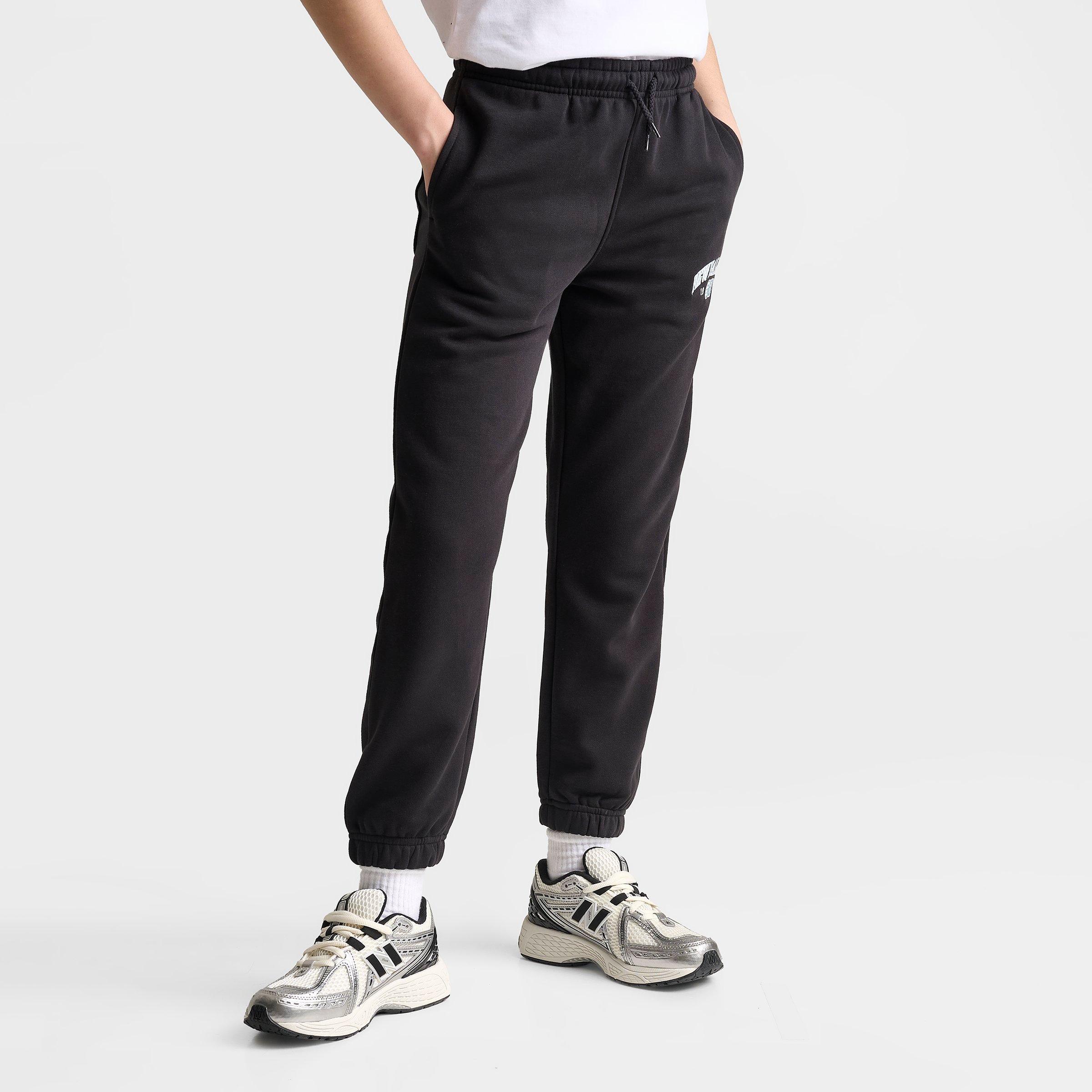 Girls' Big Kids' New Balance Chenille Arch Jogger Pants - Caviar - view 3