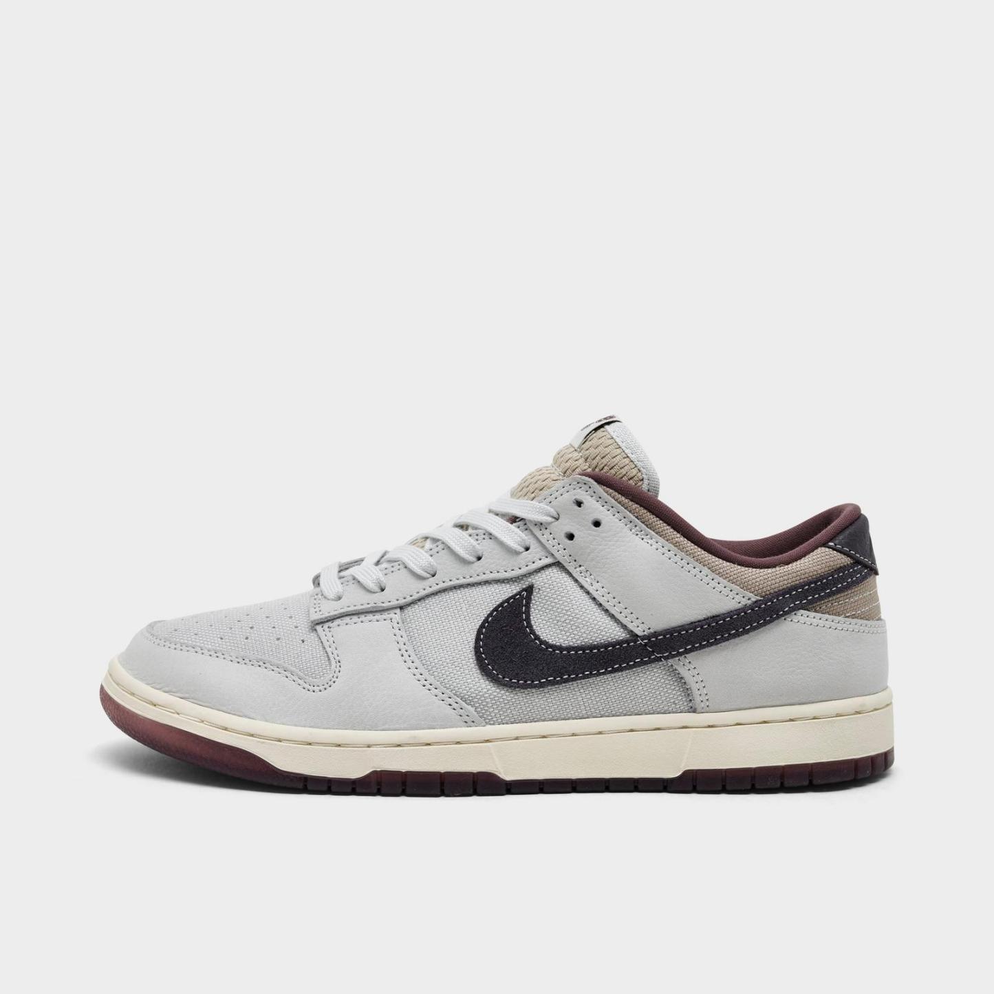 Men's Nike Dunk Low Retro SE Casual Shoes - Off White/Spruce Aura/Moon Particle/Dark Raisin