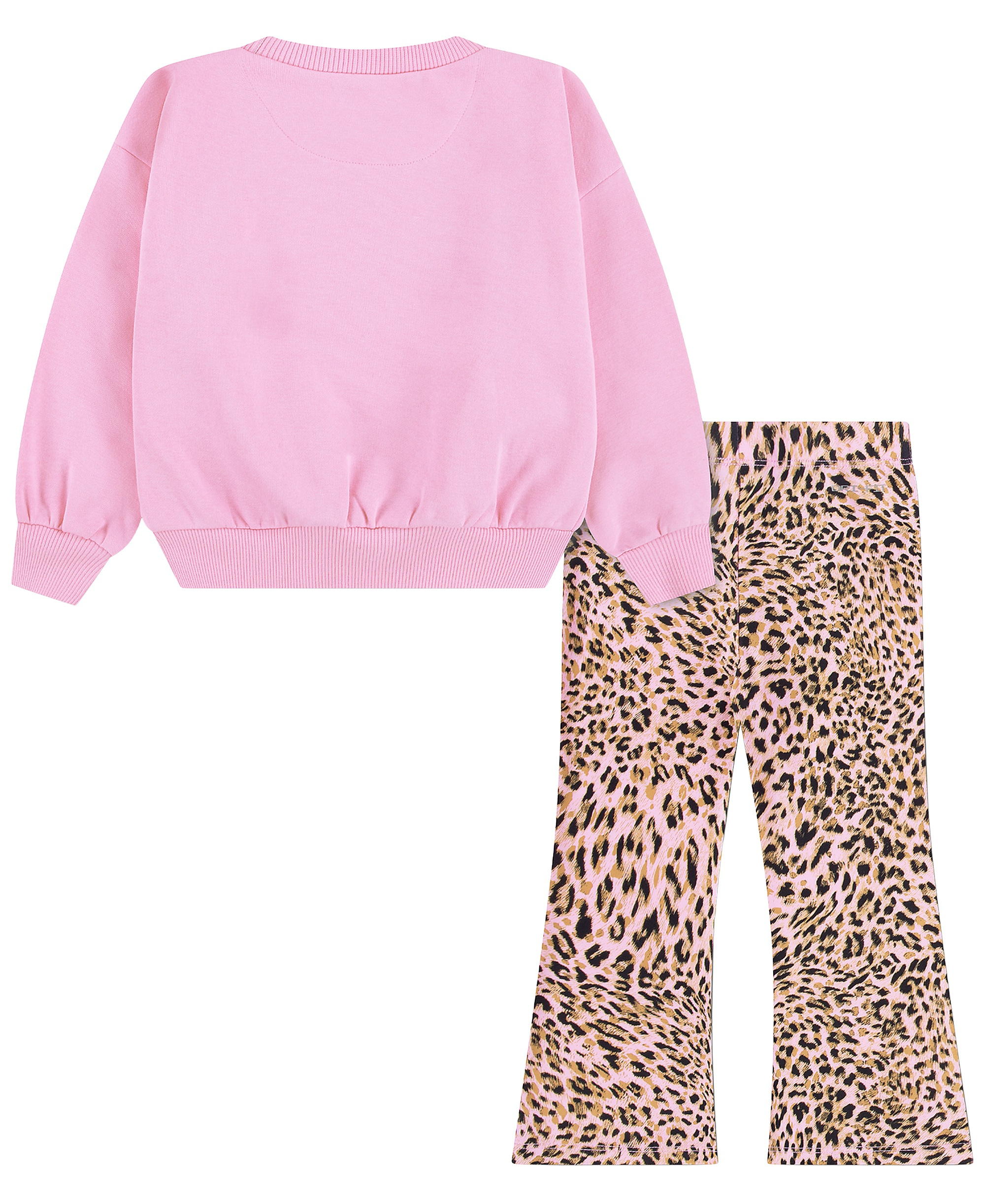 Nike Toddler Girls' 2T-4T Printed Top and Leggings, 2-Piece Set - Pink Rise