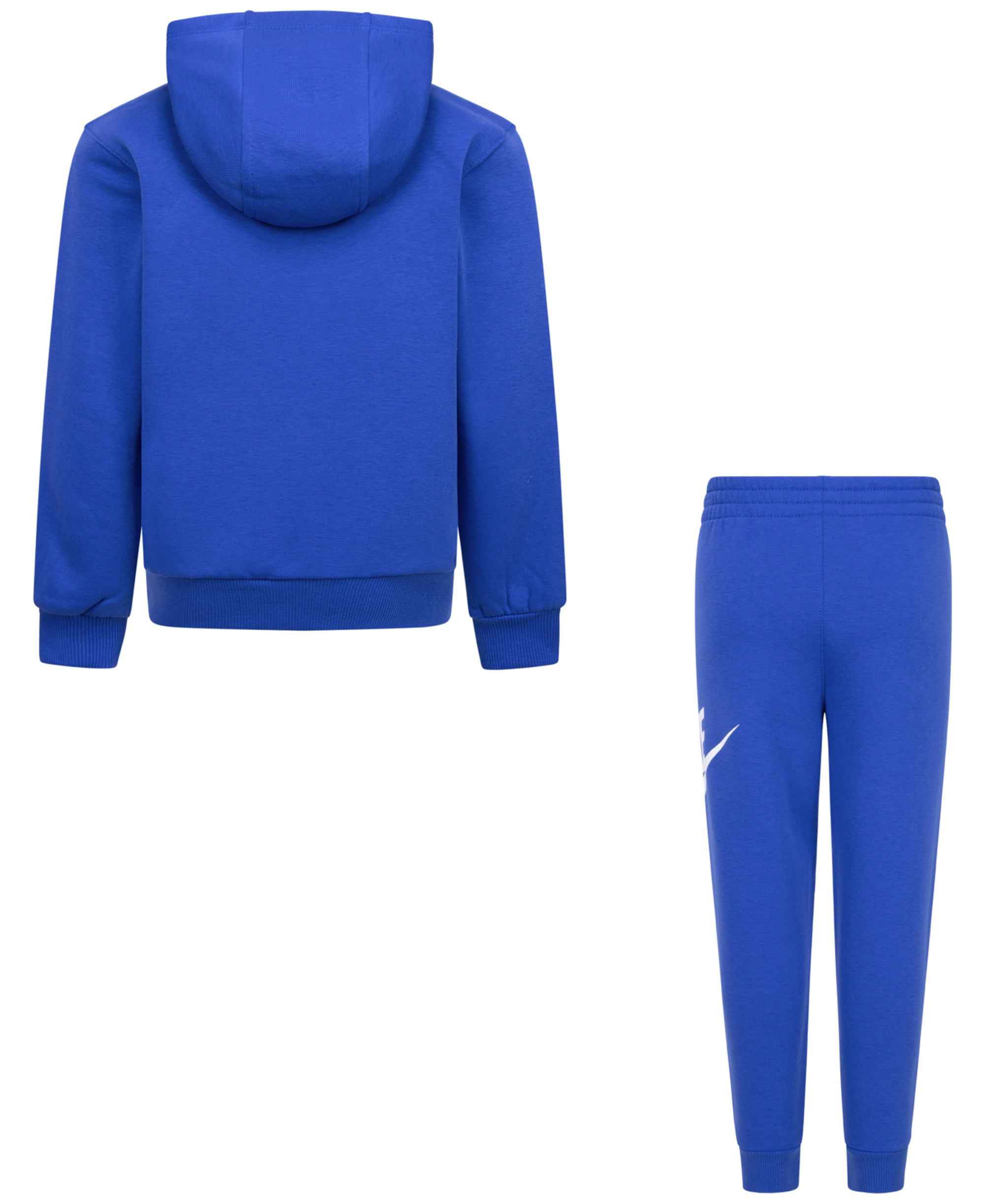 Nike Boys' 4-7 Club Fleece Logo Hoodie and Sweatpants, 2-Piece Set - Game Royal