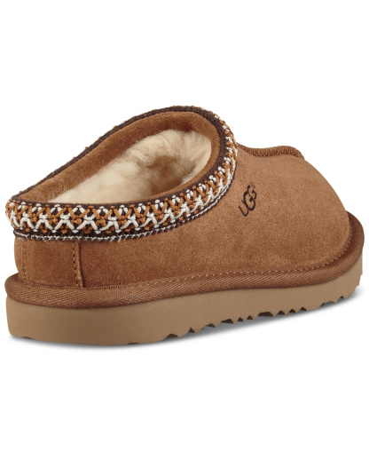 UGG® Kids Tasman II Clog Round Toe Slippers - Chestnut