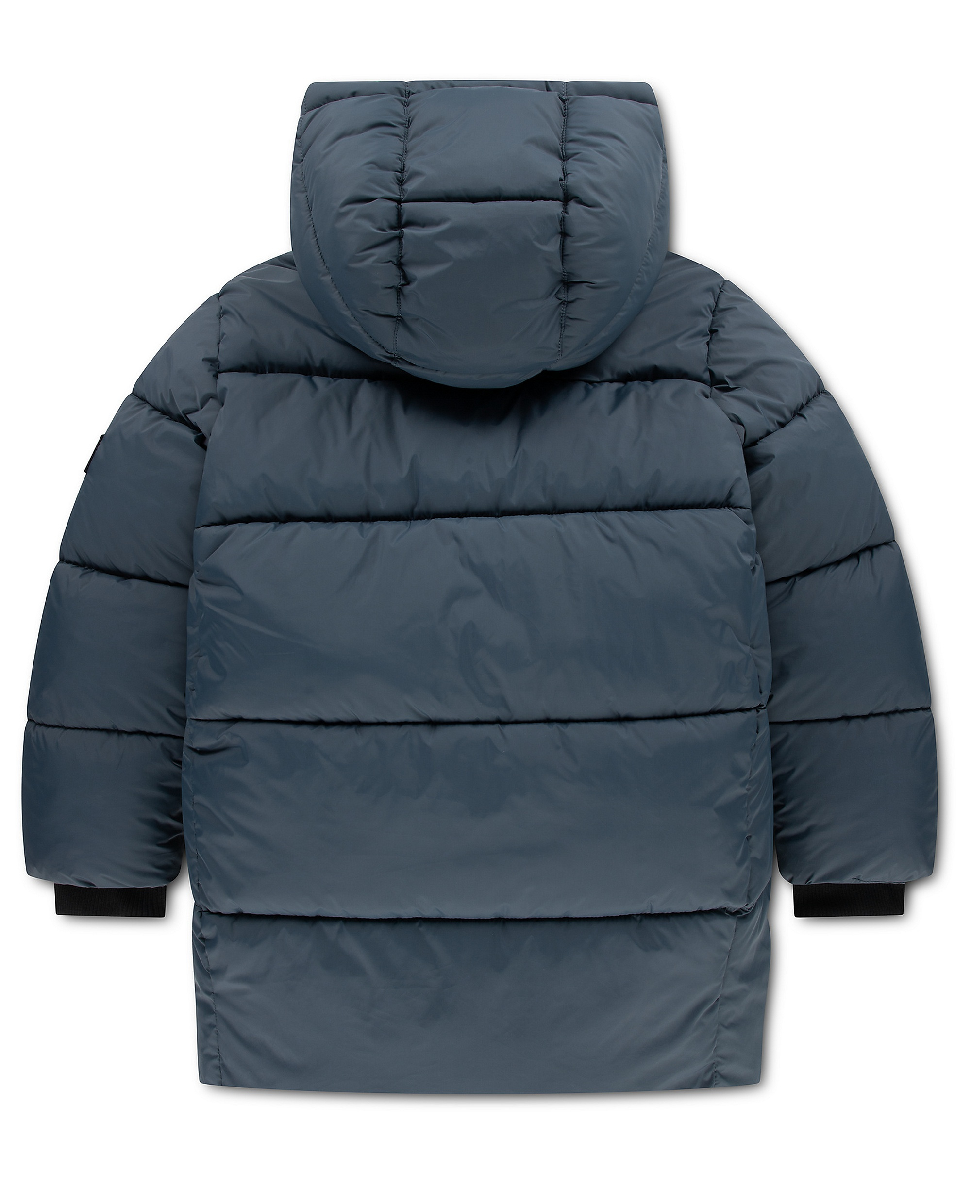 Jordan Boys' and Girls' 8-20 Mid-Length Long-Sleeve Puffer Jacket - Blue Fox