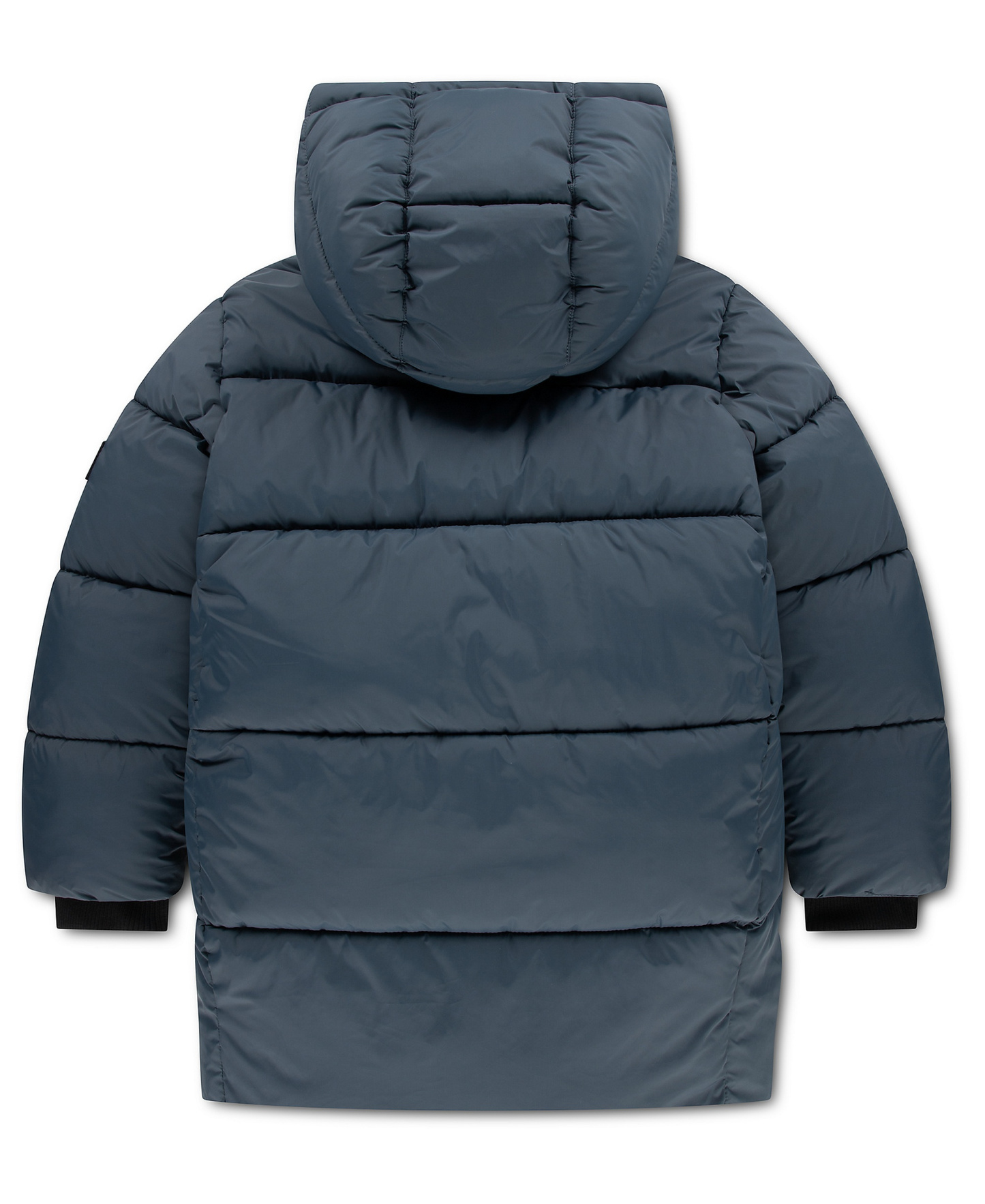 Jordan Boys' and Girls' 8-20 Mid-Length Long-Sleeve Puffer Jacket - Blue Fox