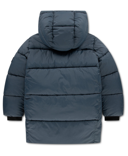 Jordan Boys' and Girls' 8-20 Mid-Length Long-Sleeve Puffer Jacket - Blue Fox
