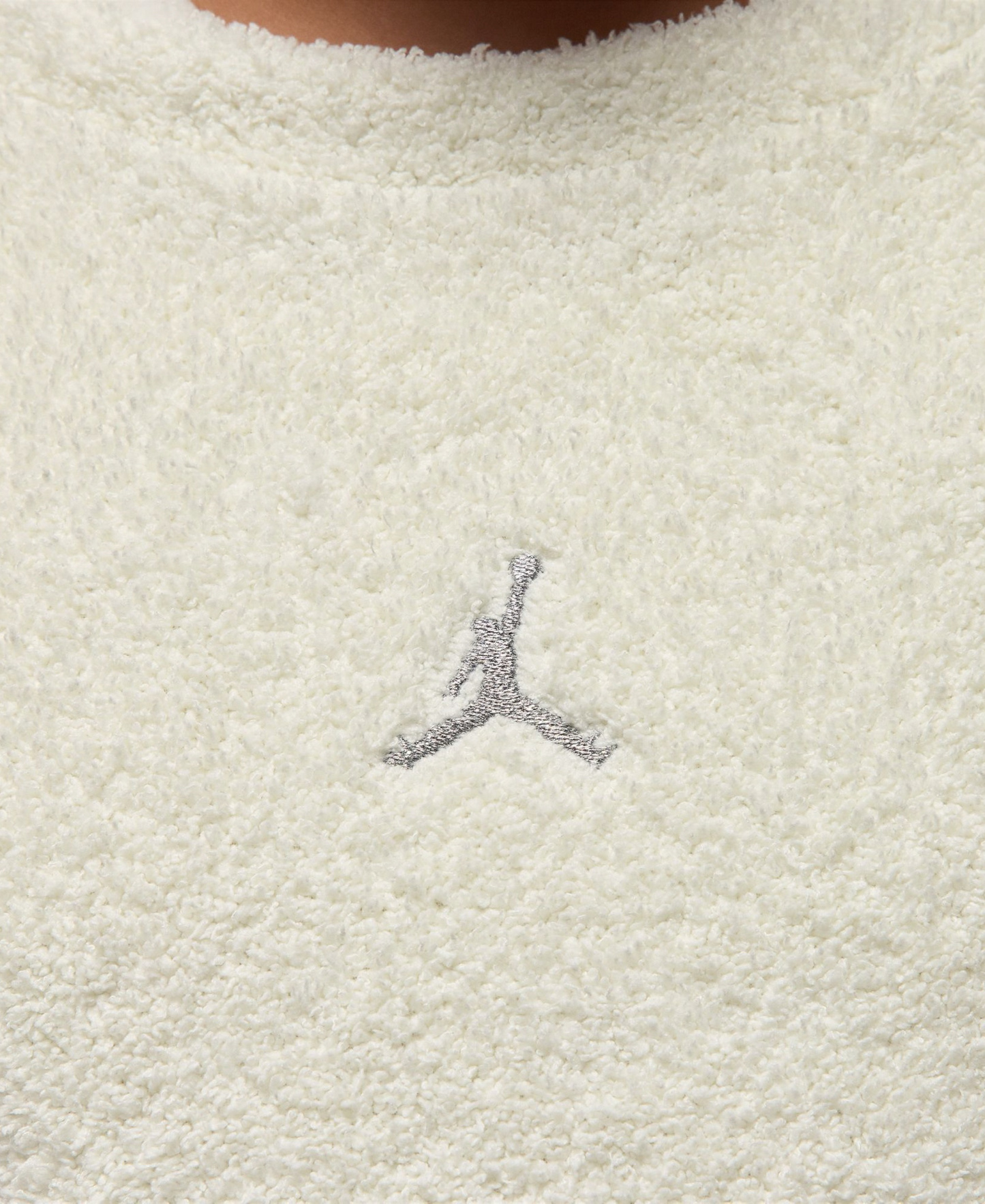 Jordan Girls' 7-16 Mountainside Crewneck Sweatshirt - White