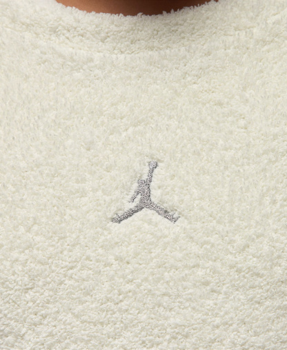Jordan Girls' 7-16 Mountainside Crewneck Sweatshirt - White