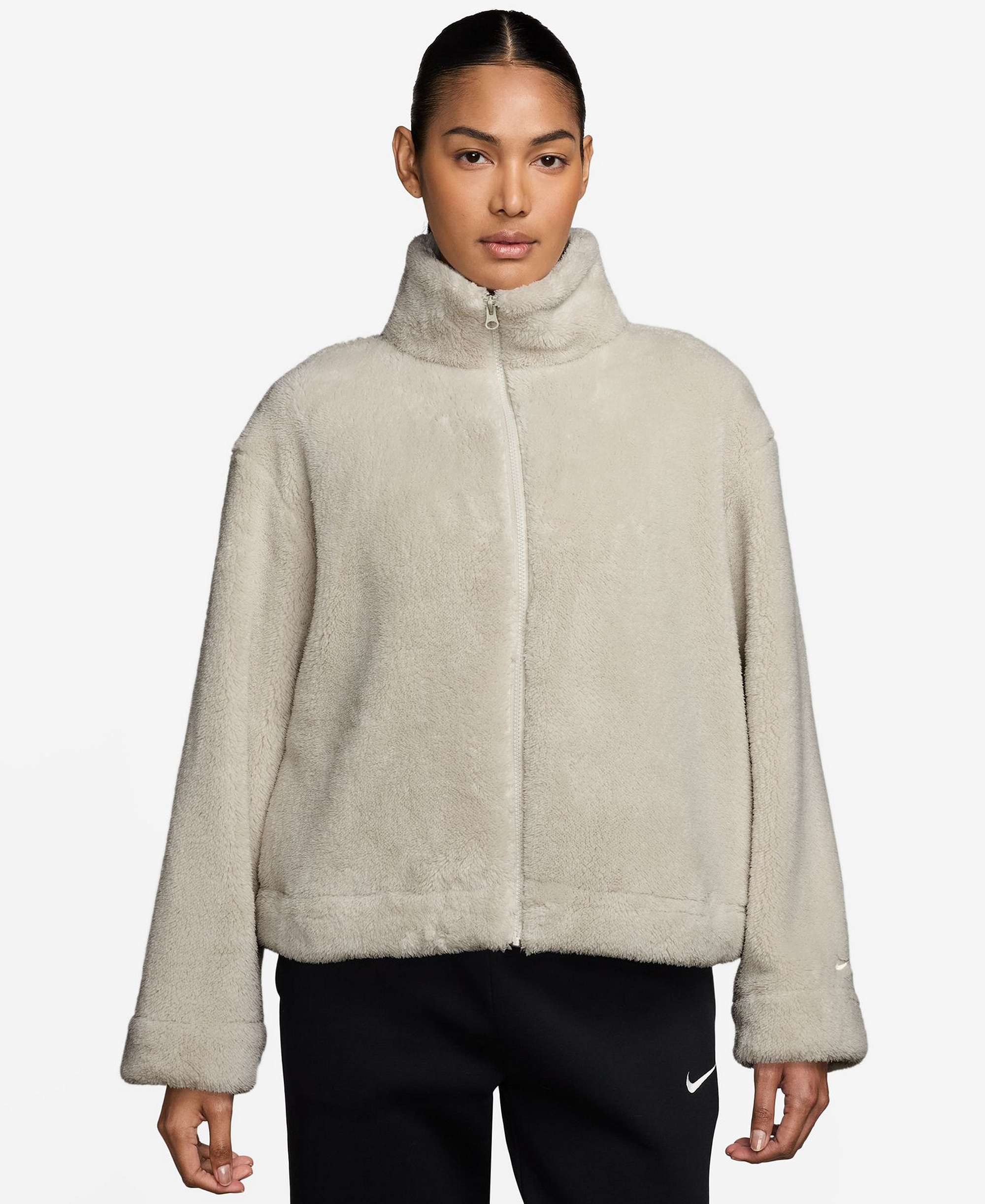 Nike Women's Essential Sherpa High-Pile Fleece Jacket