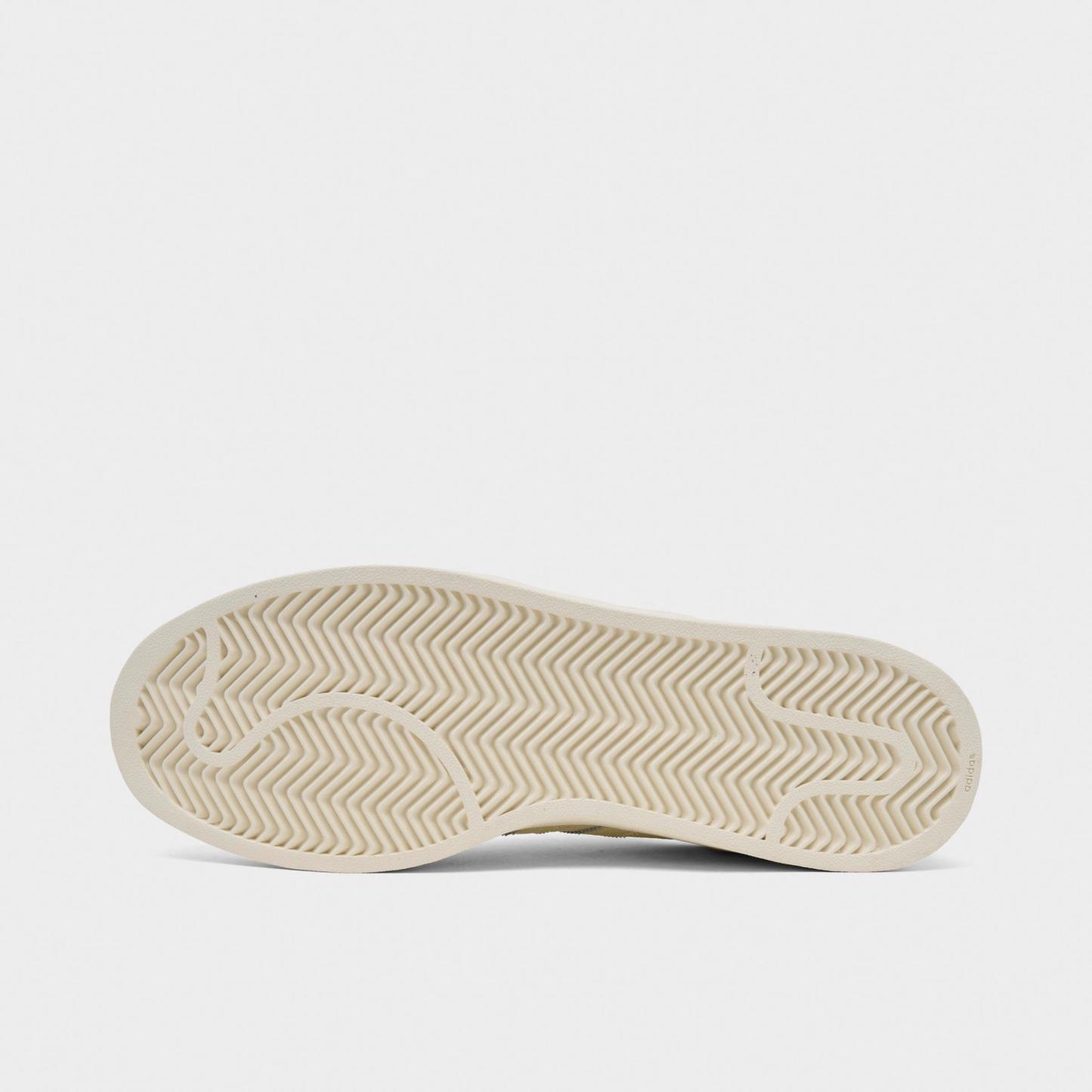 Men's adidas Originals Superstar II Casual Shoes - Part 1 - Cream White/Cream White/Iron Metallic - Bottom view