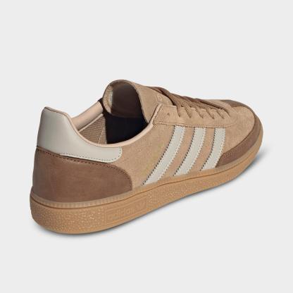 Men's adidas Originals Handball Spezial Casual Shoes - Part 2 - Cardboard/Beige/Gum - Back view