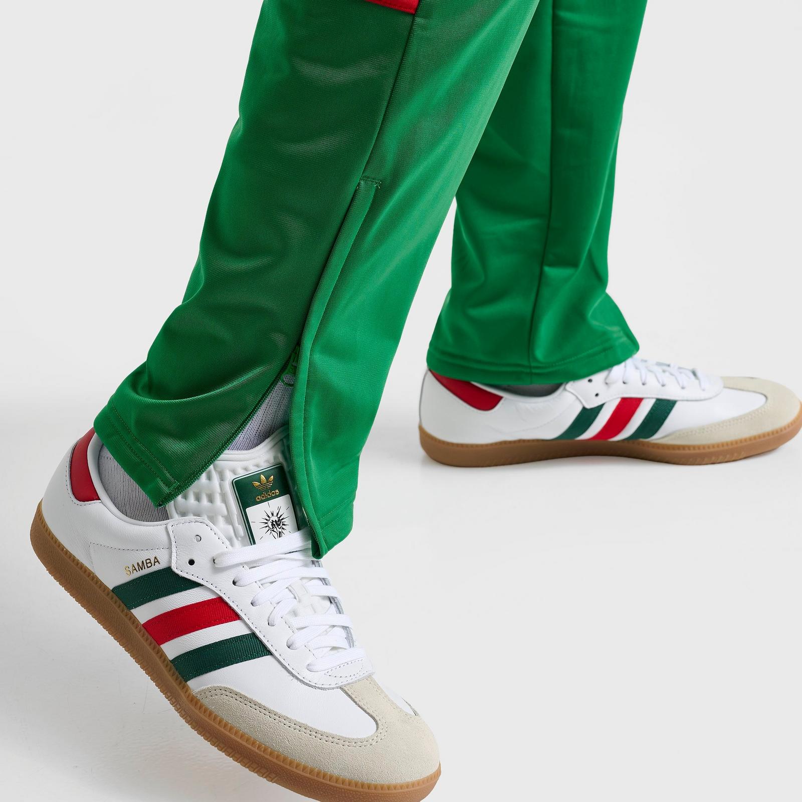 Men's adidas Mexico Home 1986 Soccer Track Pants - Green - view 6