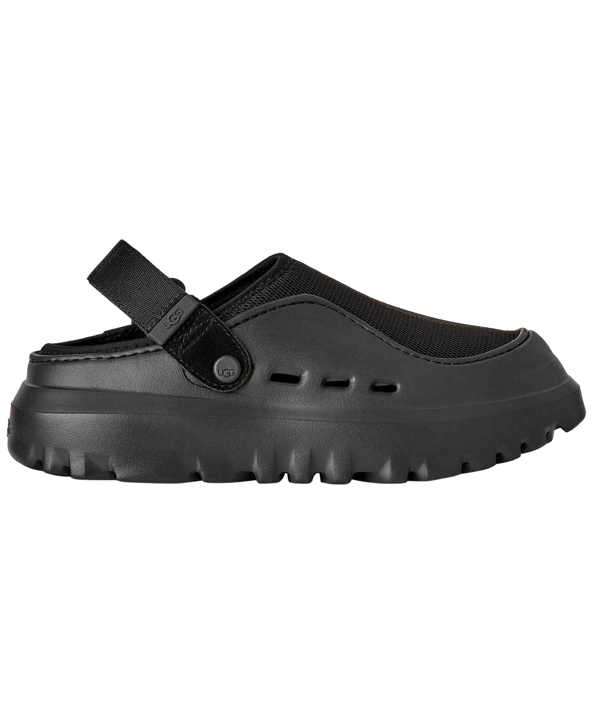 UGG® Men's Peakmod Round-Toe Clogs - Black