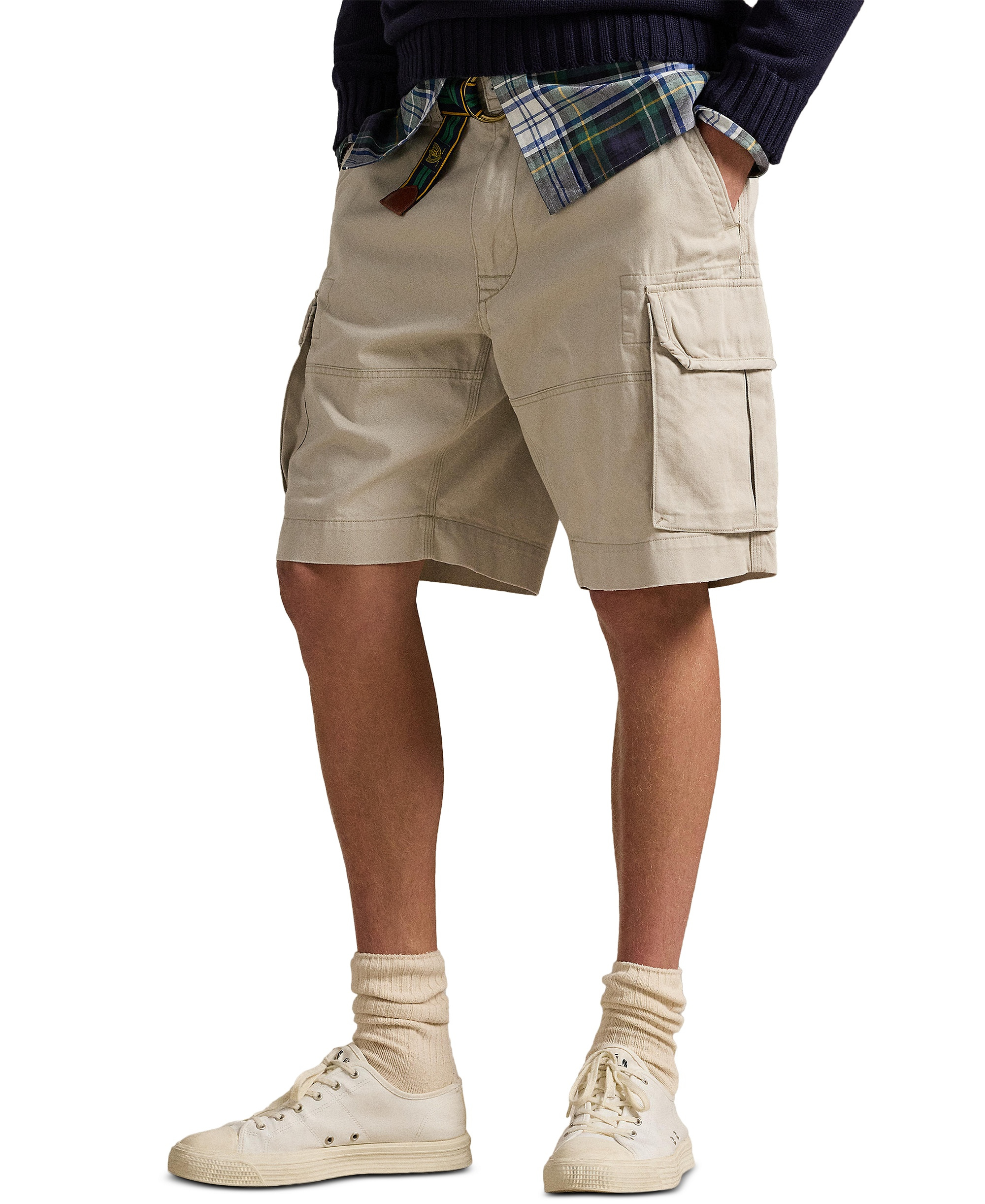Polo Ralph Lauren Men's Shorts, 10.5" Classic Gellar Cargos - Classic Stone