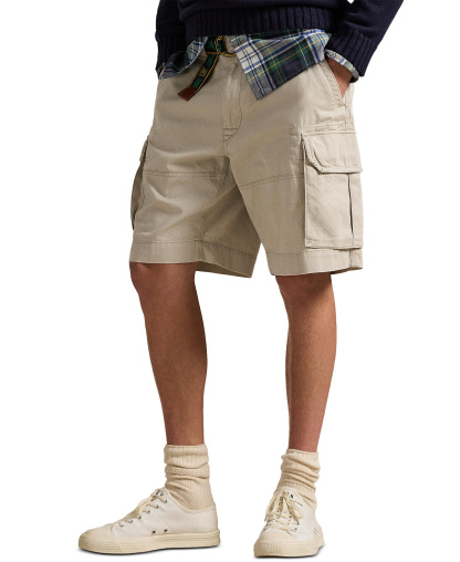 Polo Ralph Lauren Men's Shorts, 10.5" Classic Gellar Cargos - Classic Stone