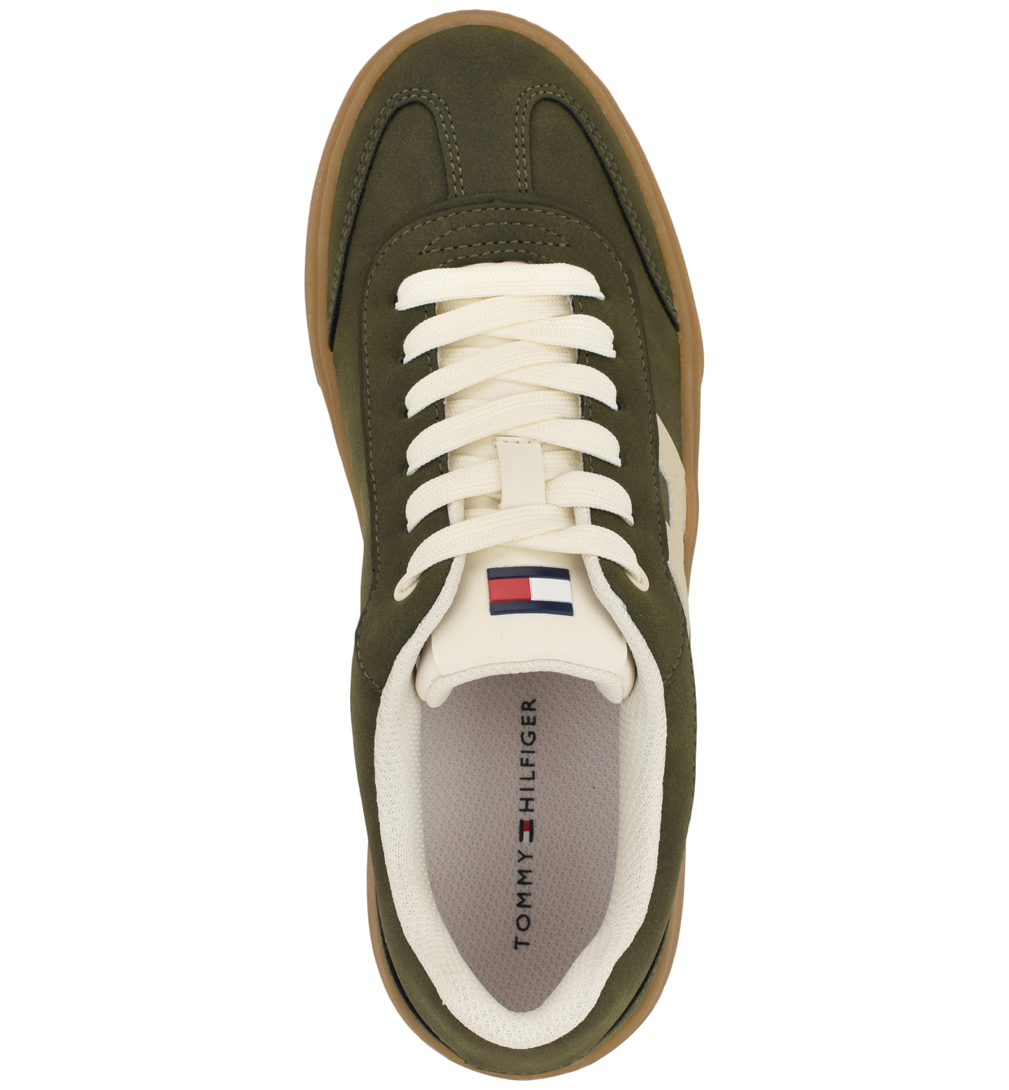 Tommy Hilfiger Women's Celmi Lace-Up Fashion Sneakers - Green