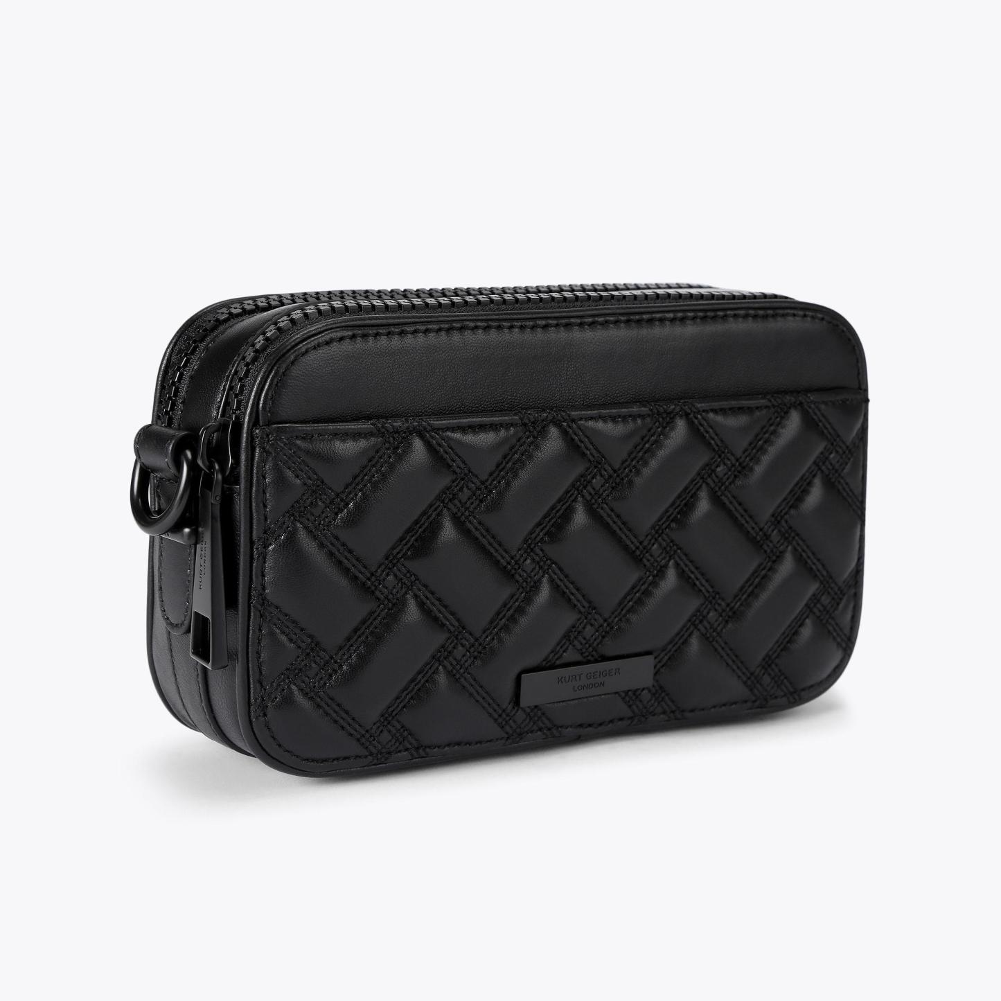 Kurt Geiger London Dual Zip Kensington Camera Bag - Black - view 4