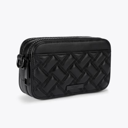 Kurt Geiger London Dual Zip Kensington Camera Bag - Black - view 4