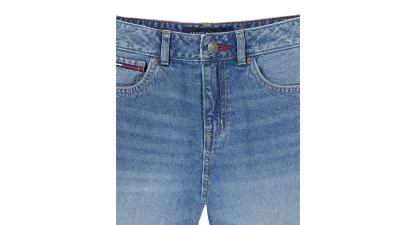 Tommy Hilfiger Girls' 7-16 Wide-Leg Jeans - Dekalb Wash