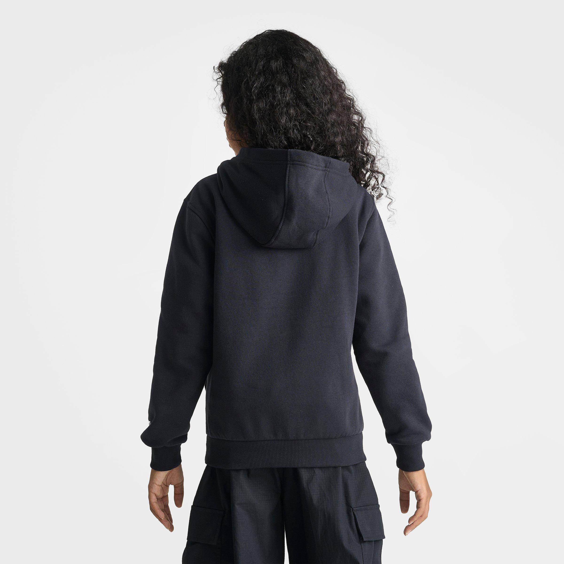 Big Kids' Nithtke Club Fleece Block Pullover Hoodie - Black