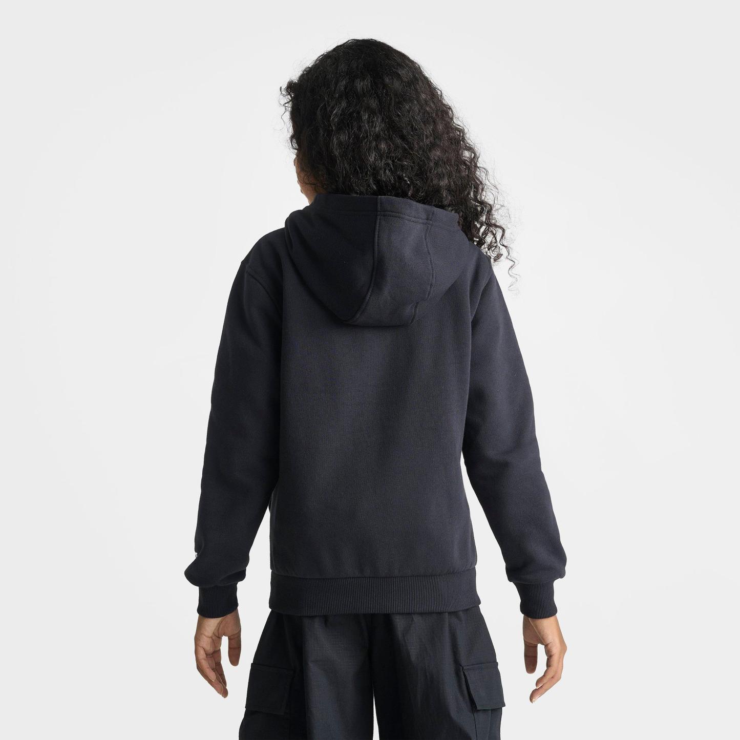 Big Kids' Nithtke Club Fleece Block Pullover Hoodie - Black