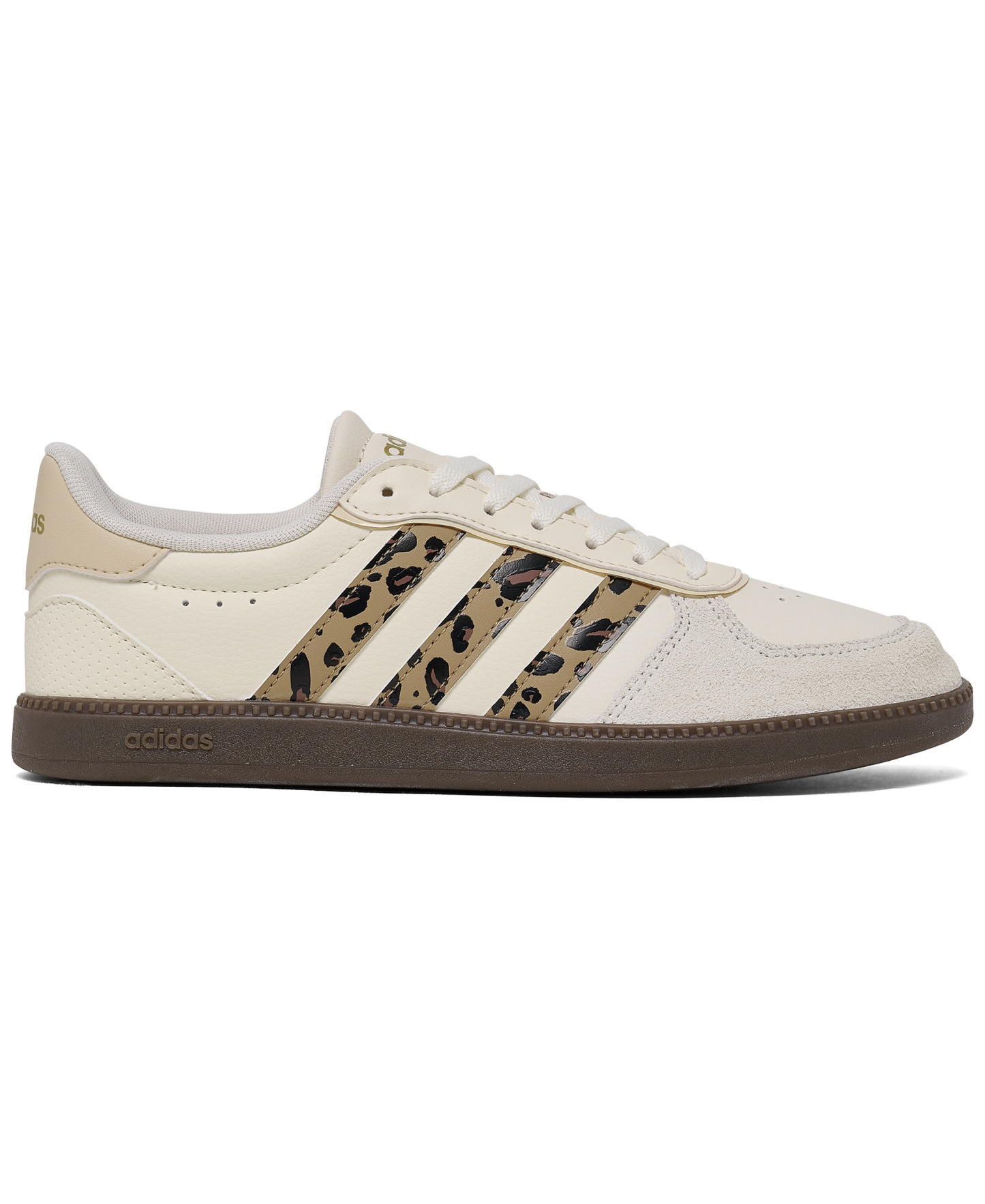 adidas Big Girls Break net Sleek Lifestyle Sneakers from Finish Line - White, Cardboard, Sand