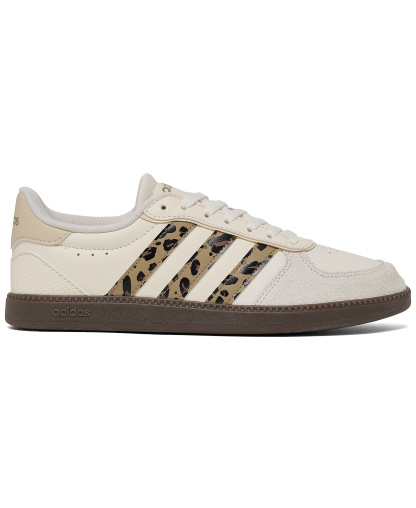 adidas Big Girls Break net Sleek Lifestyle Sneakers from Finish Line - White, Cardboard, Sand